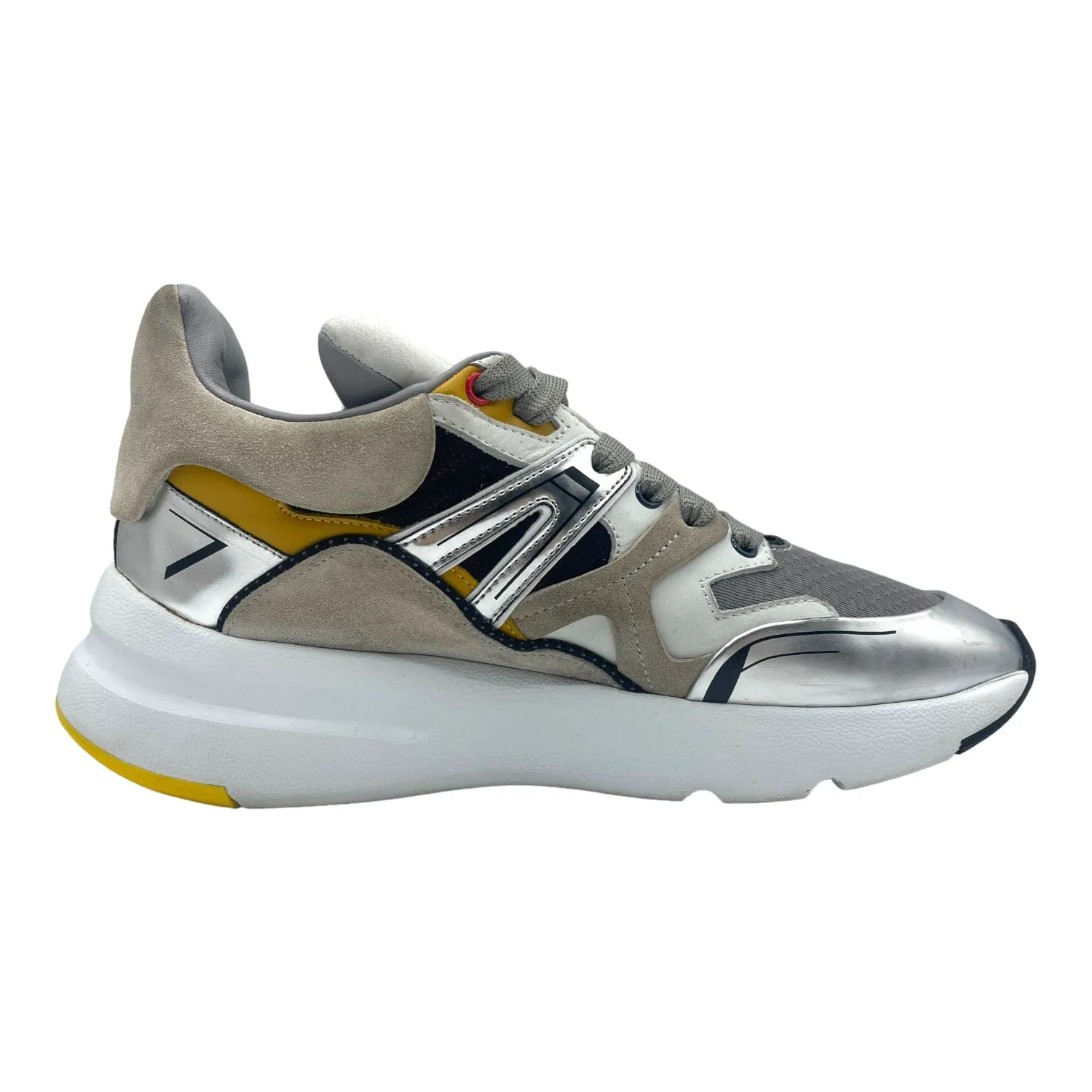 Alexander McQueen Joey Oversized Sneaker Patchwork Multi Pre-Owned