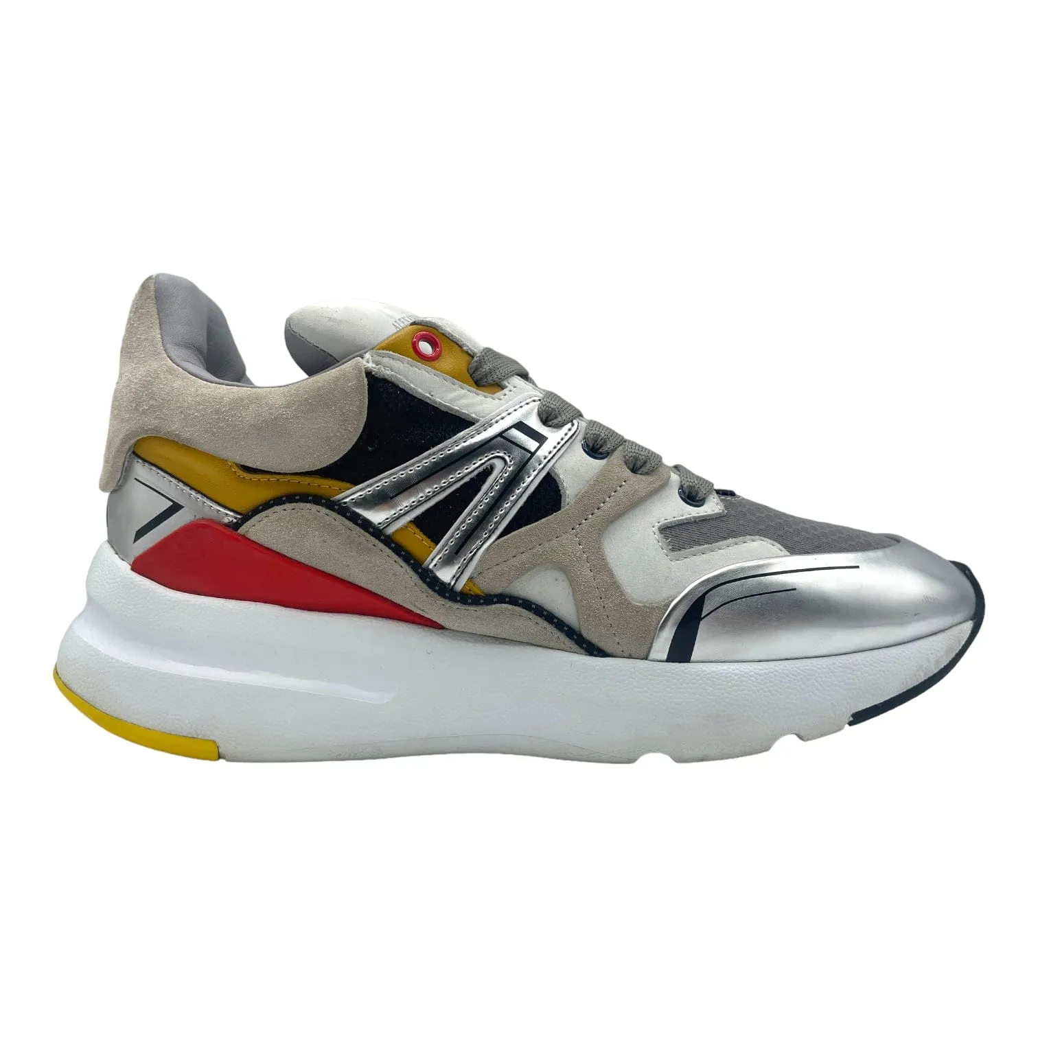 Alexander McQueen Joey Oversized Sneaker Patchwork Multi Pre-Owned