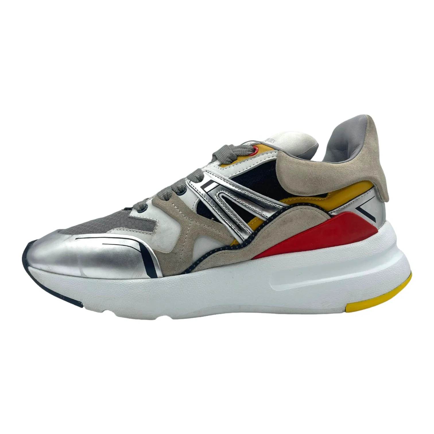Alexander McQueen Joey Oversized Sneaker Patchwork Multi Pre-Owned