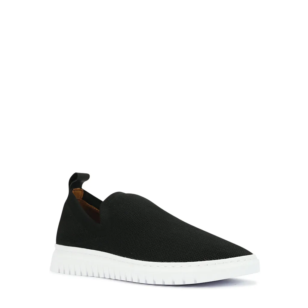 ALISE LEATHER SLIDE SNEAKERS
