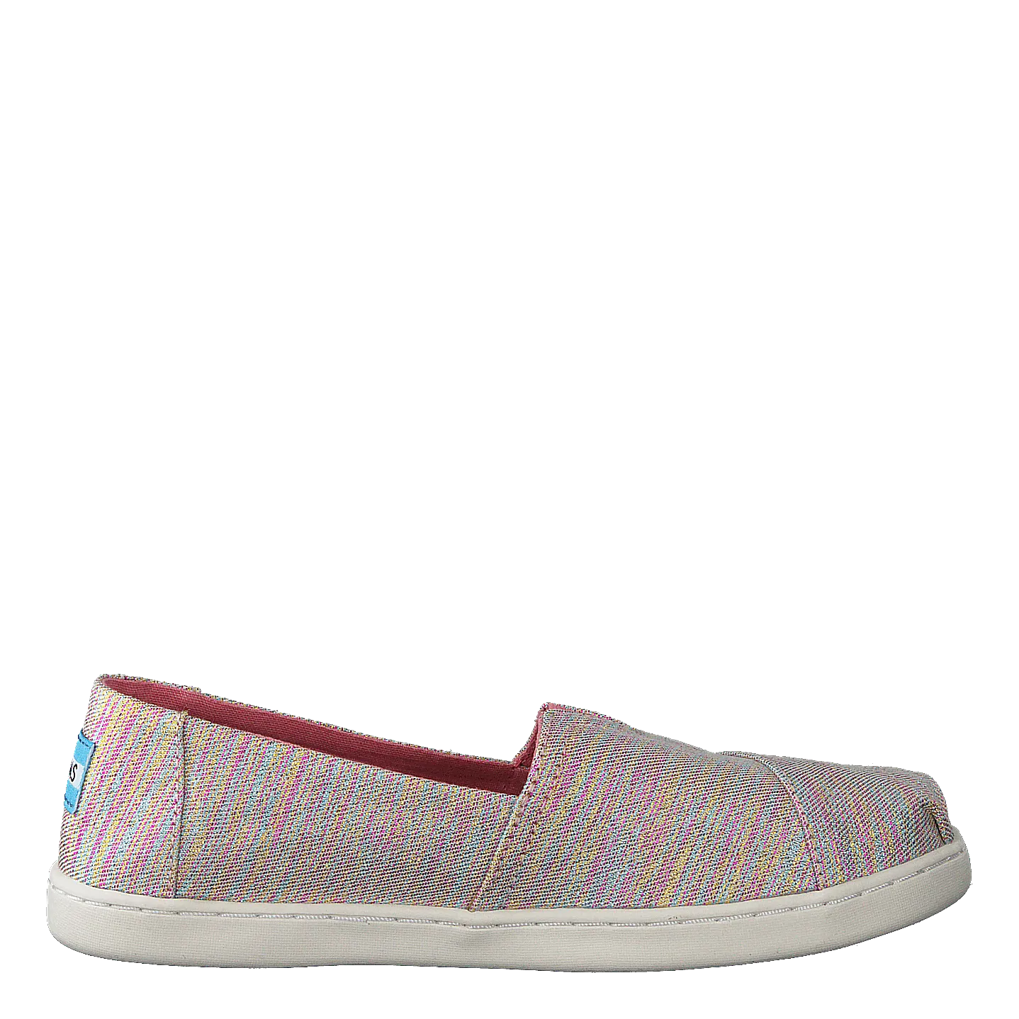 Alpargata Youth Pink Multi Twill Glimmer