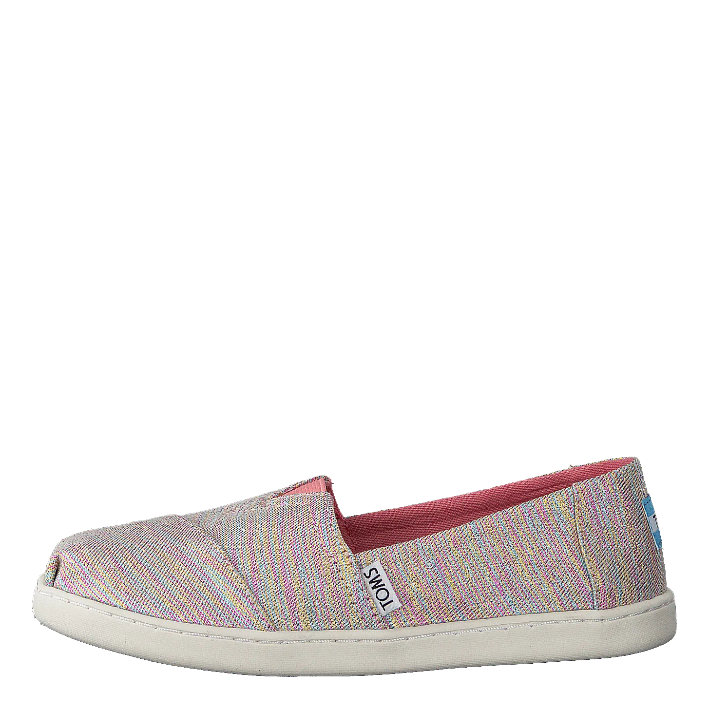Alpargata Youth Pink Multi Twill Glimmer