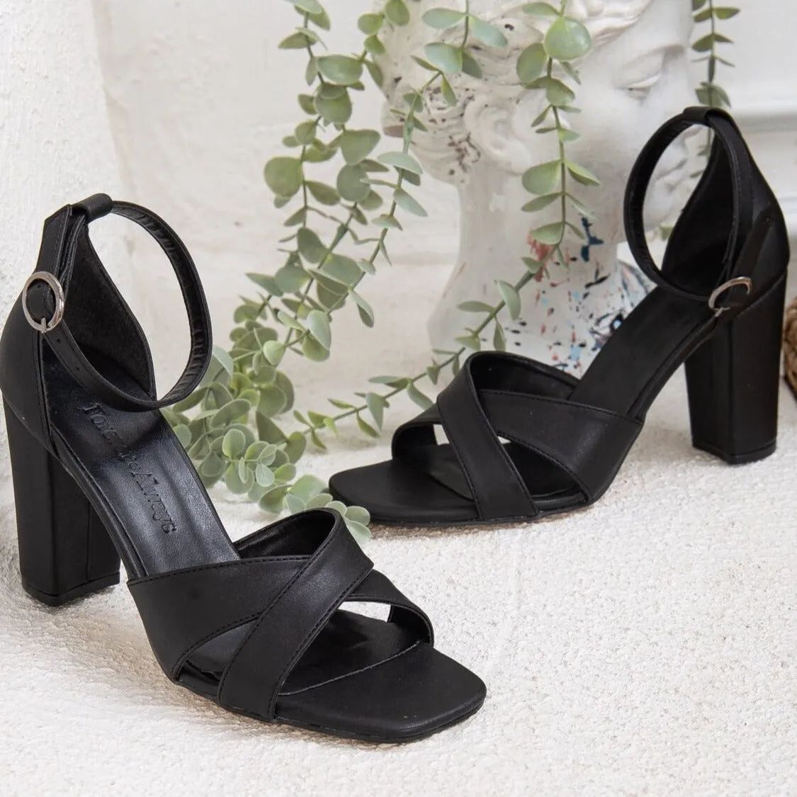 Amelia - Black Heels