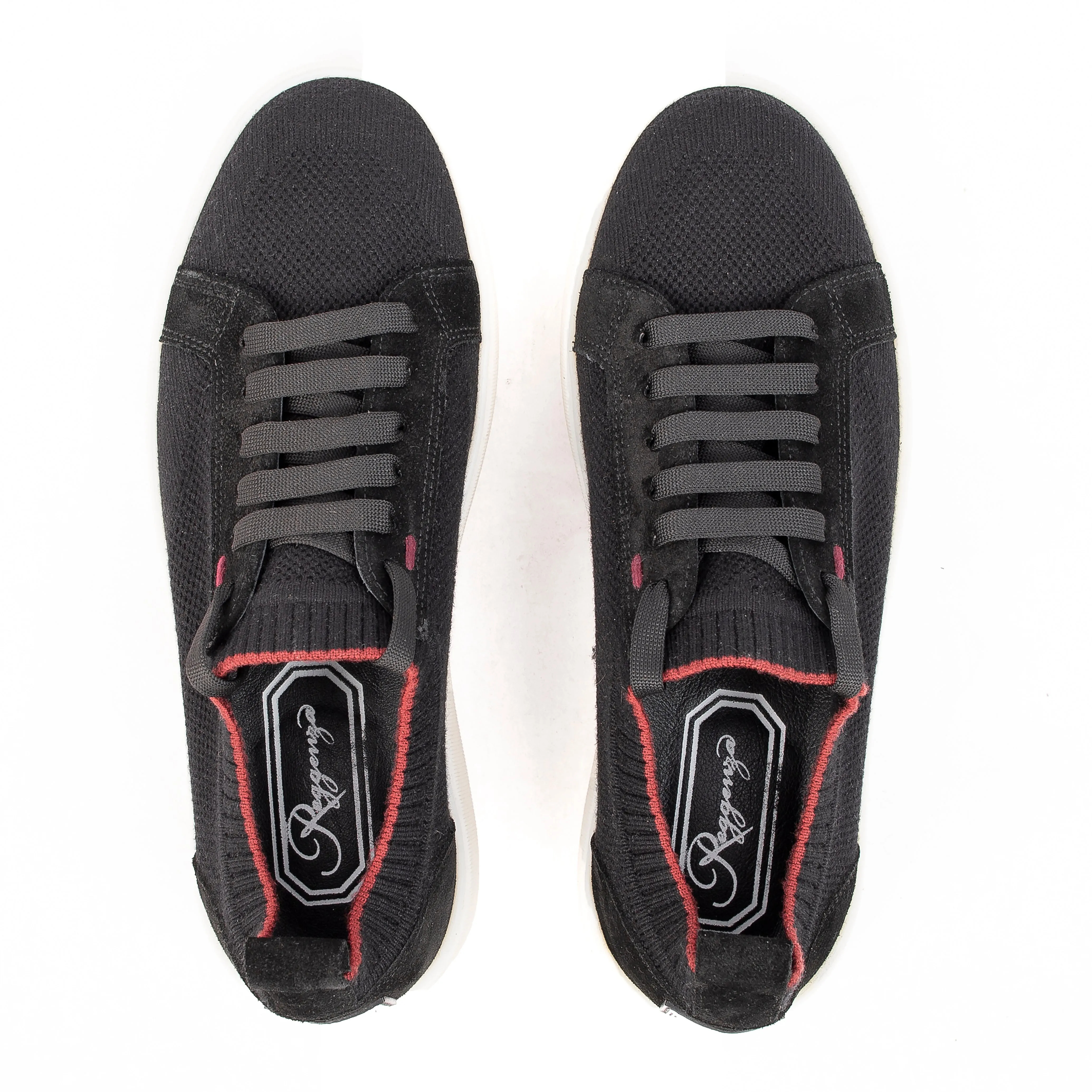 Back Primeknit and Leather Runner Sneakers