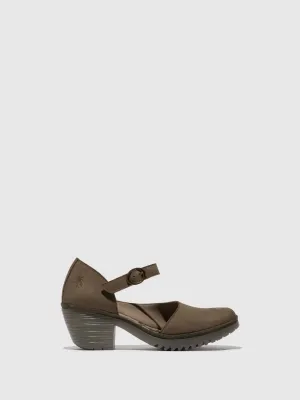 Buckle Sandals WIFO440FLY KHAKI