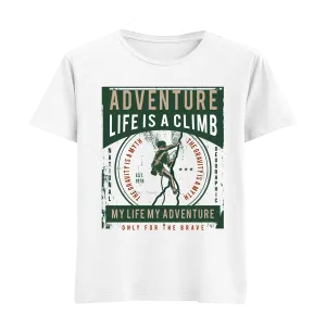 C. Spandex Shirt: Life is A Climb
