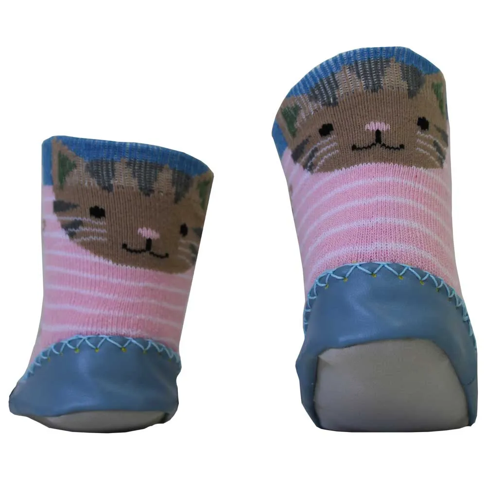 Cat Moccasin Slippers