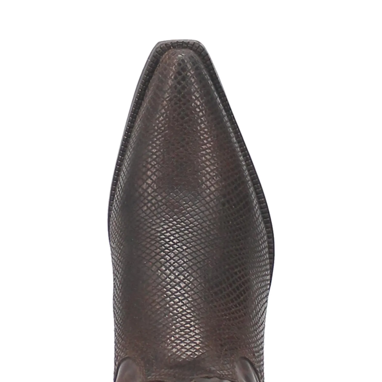 Dodge City Brown Leather Detailing Boots (DS)