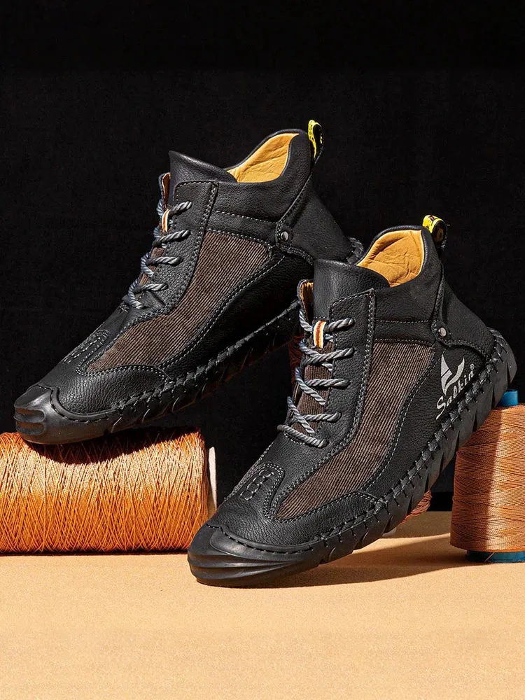 Hand-stiched Leather Shoes | DERRICK
