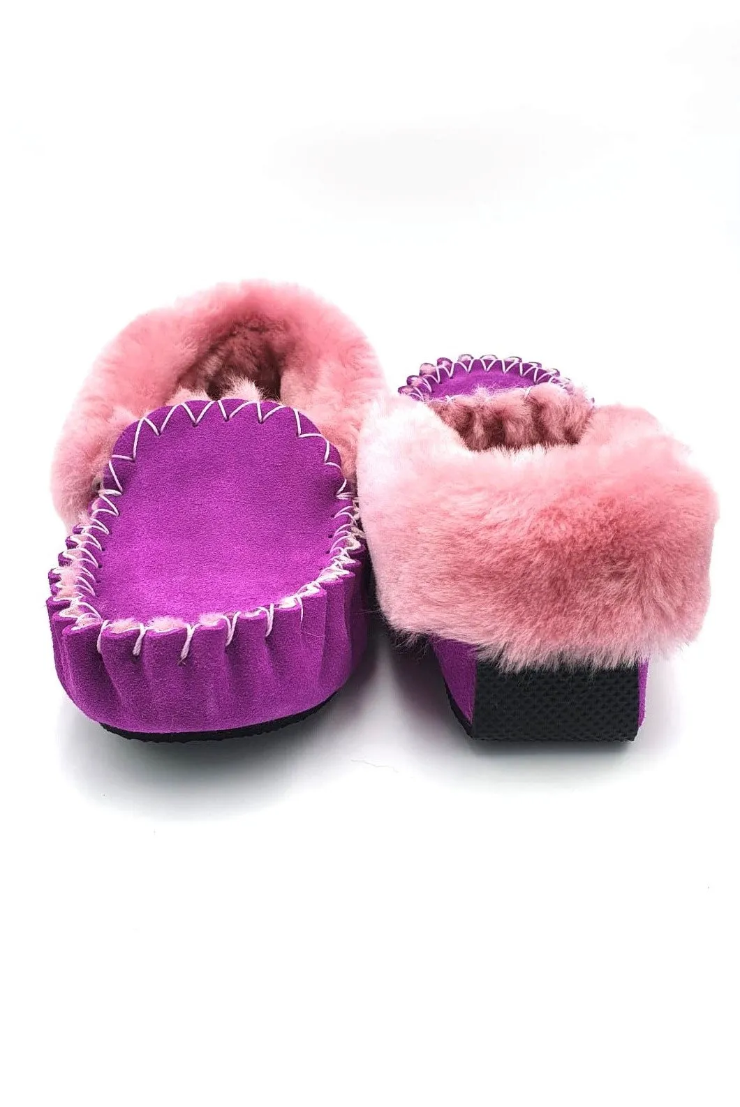 Hot Pink Moccasins