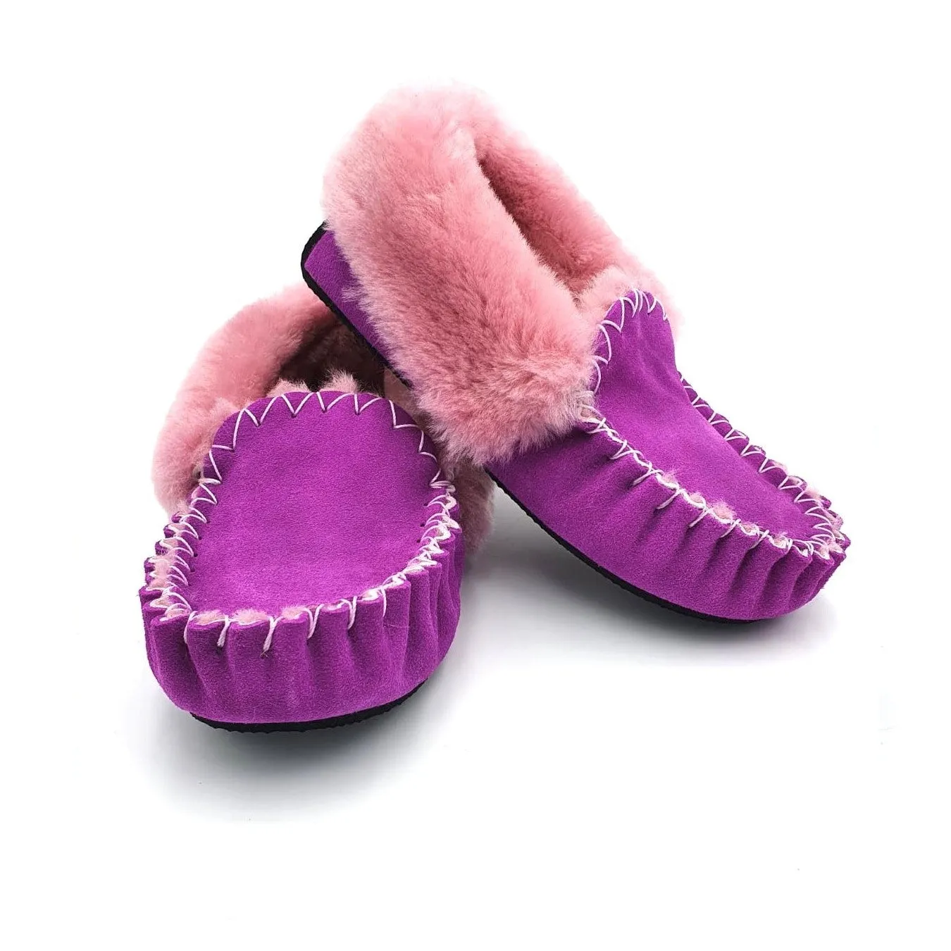 Hot Pink Moccasins