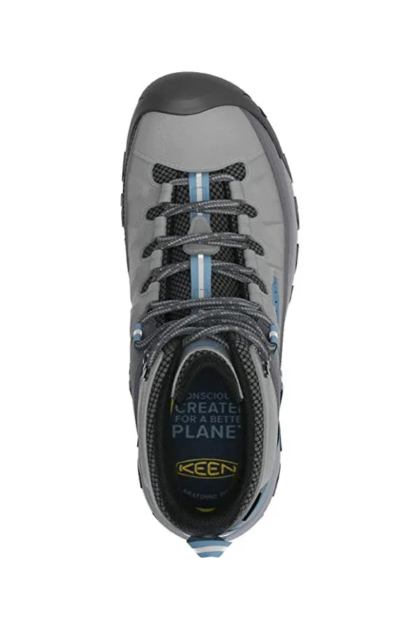 Keen Men's Targhee III Waterproof Mid - Drizzle/Captain's Blue