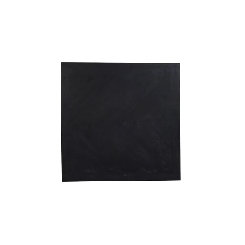 Light & Living Chisa Dining Table with Black Wooden Top