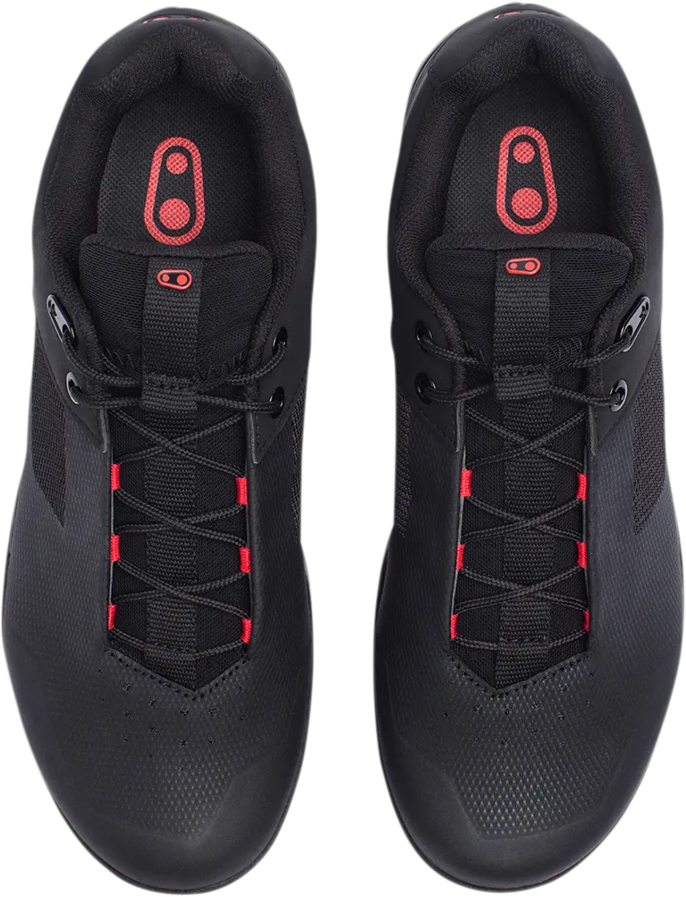 Mallet Lace Shoes - Black/Red - Size 9.5