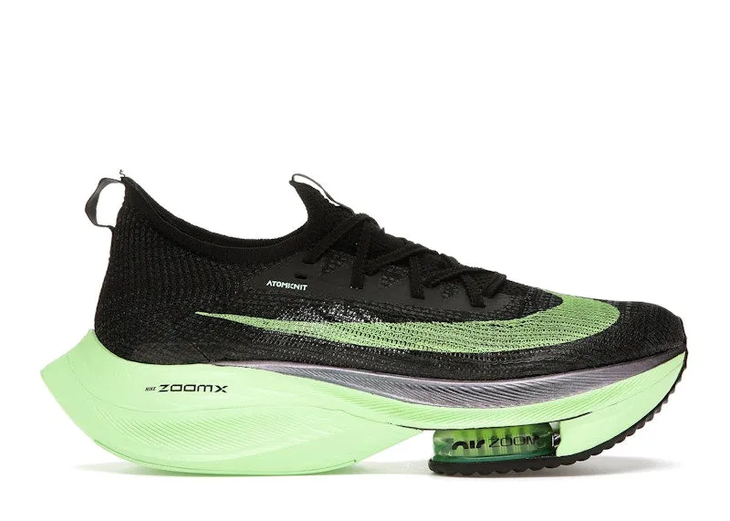 Nike Air Zoom Alphafly Next% Black Electric Green (Women'S)