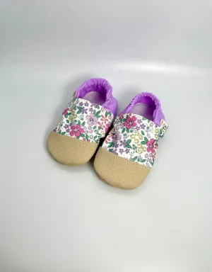 Purple Ditsy Floral H2O UV 50 Mocc