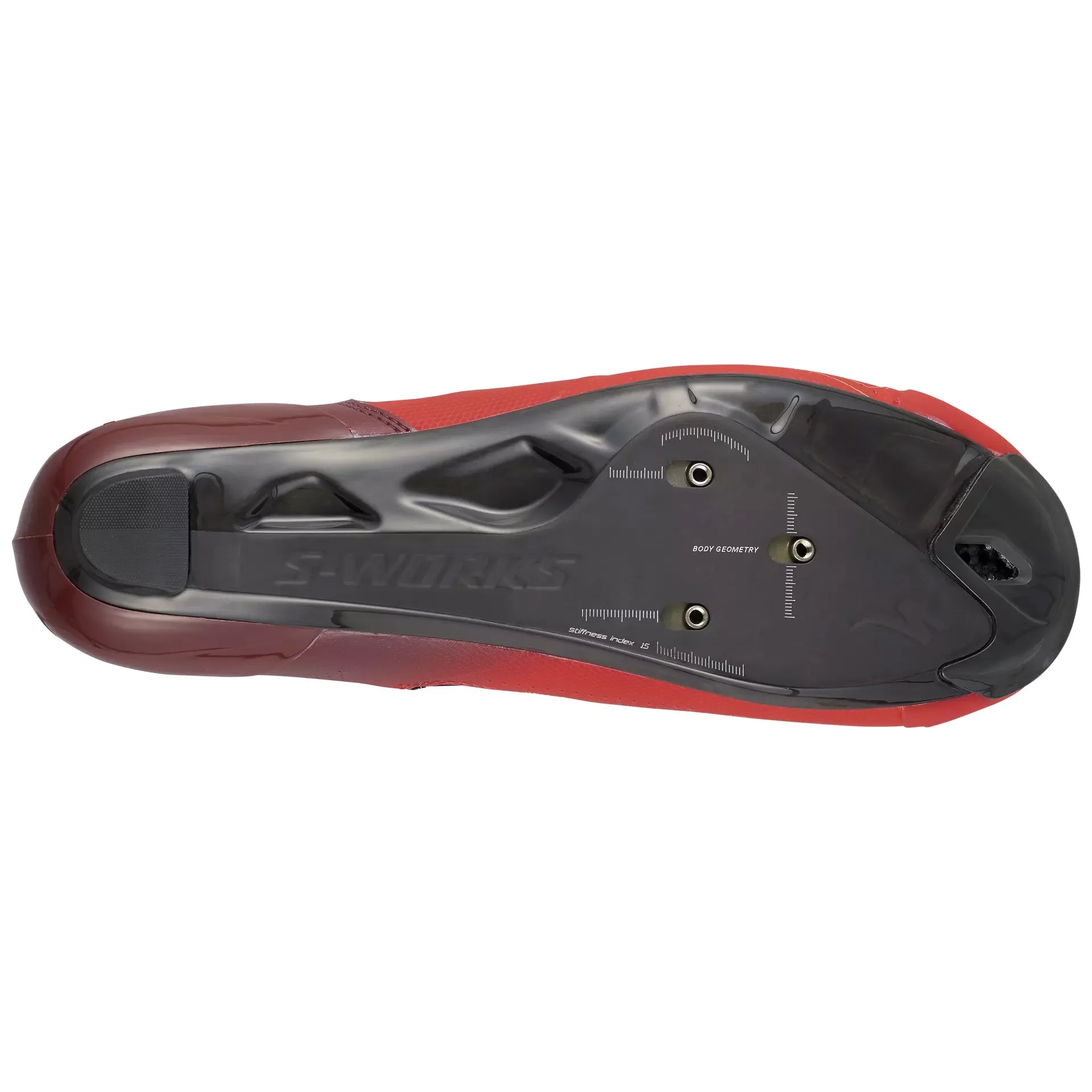S-Works Ares Road Shoe - Flo Red/Maroon