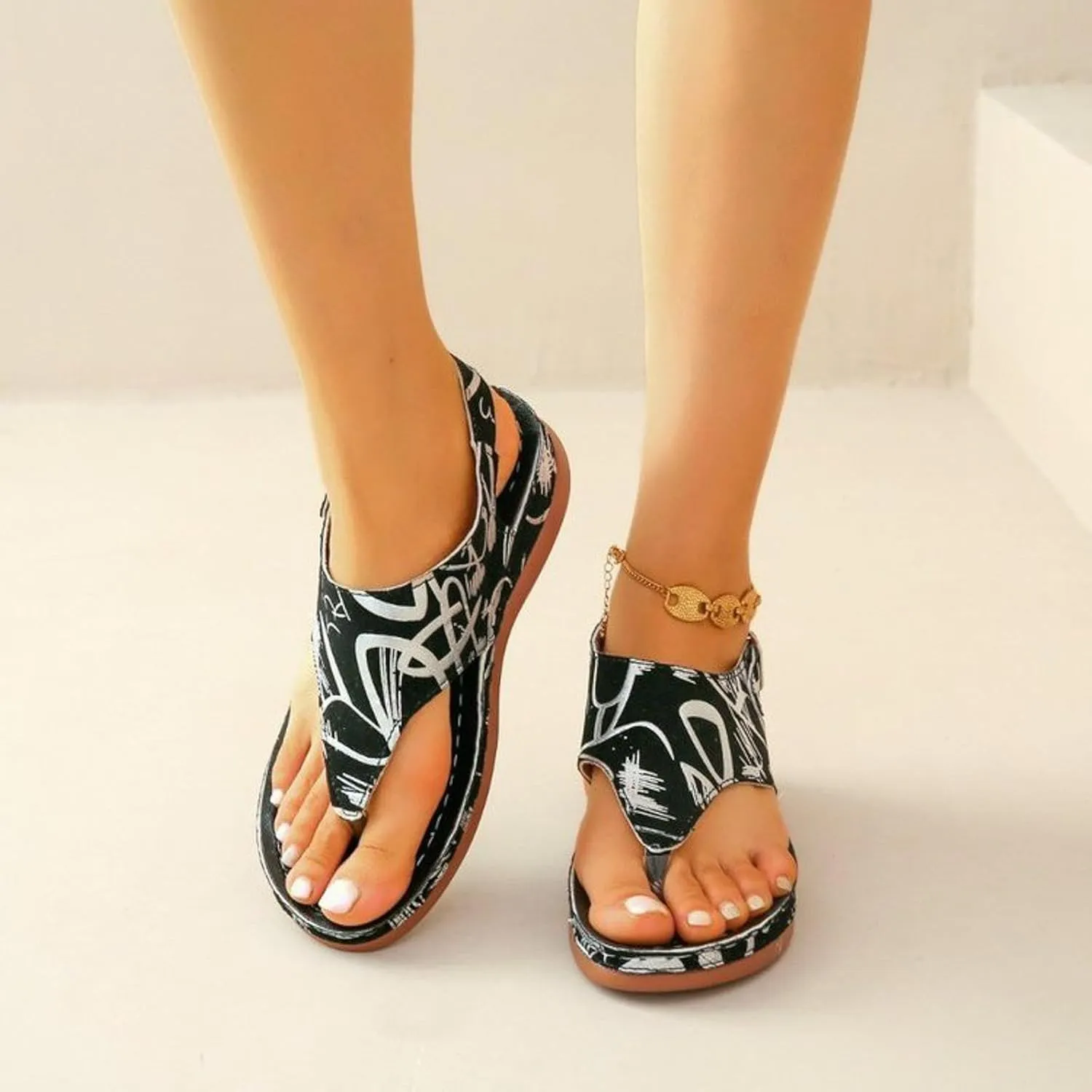 Sandals for Women 2024 Summer Waterproof Hiking Womens Sandals Comfortable Walking Outdoor Athletic Sandals