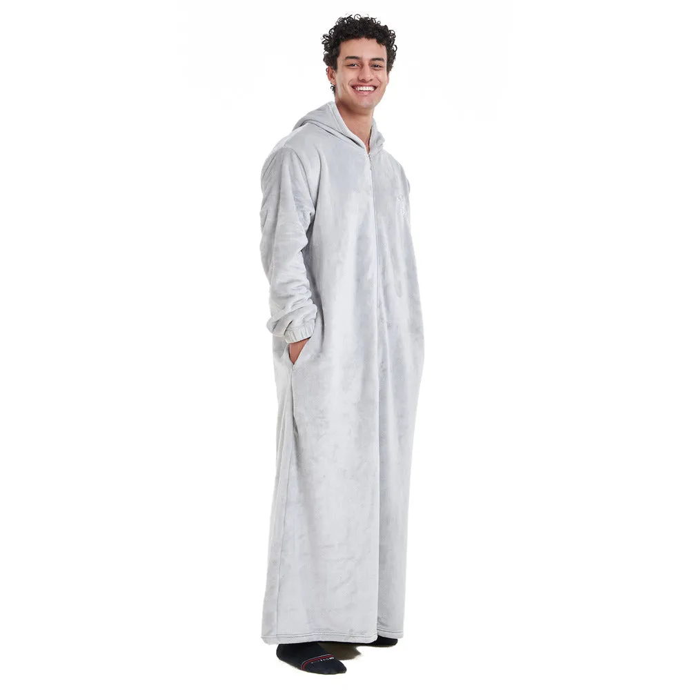Snuggs Monk Wearable Blanket Light Grey
