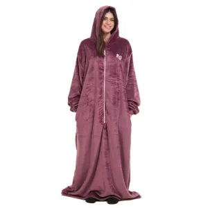 Snuggs Monk Wearable Blanket Mauve