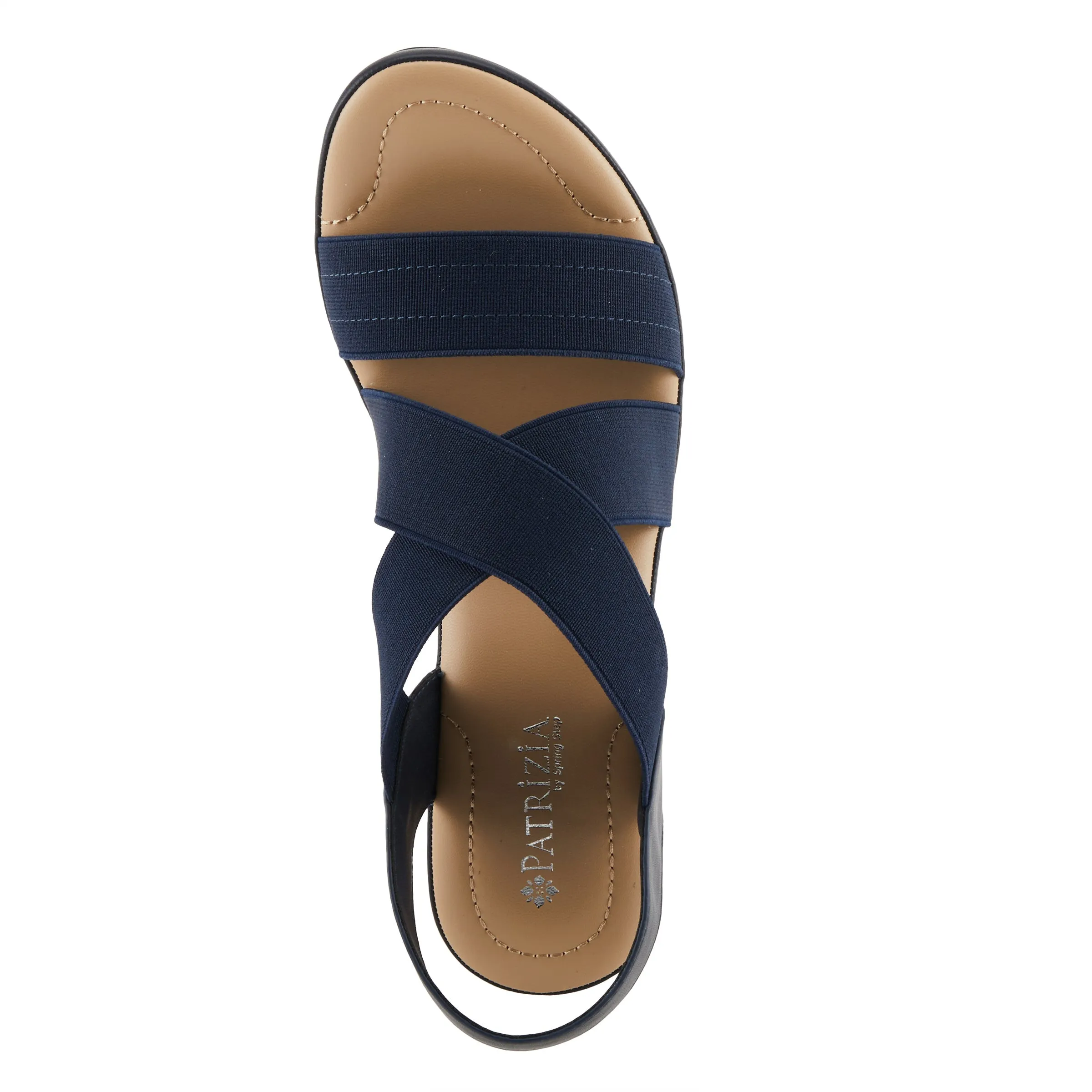 Spring Step Shoes Patrizia Diya Stretch Sandals Women’s Vegan Leather 3" Heel