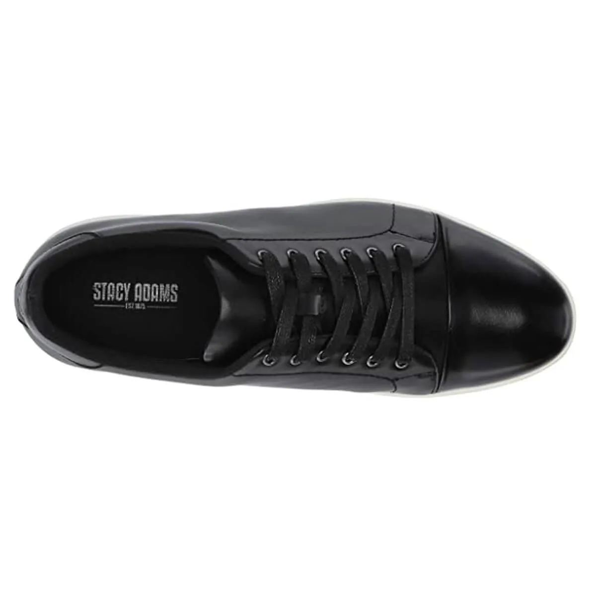 Stacy Adams Men's Sneakers - Hawkins Cap Toe Lace Up Black | 25294-001