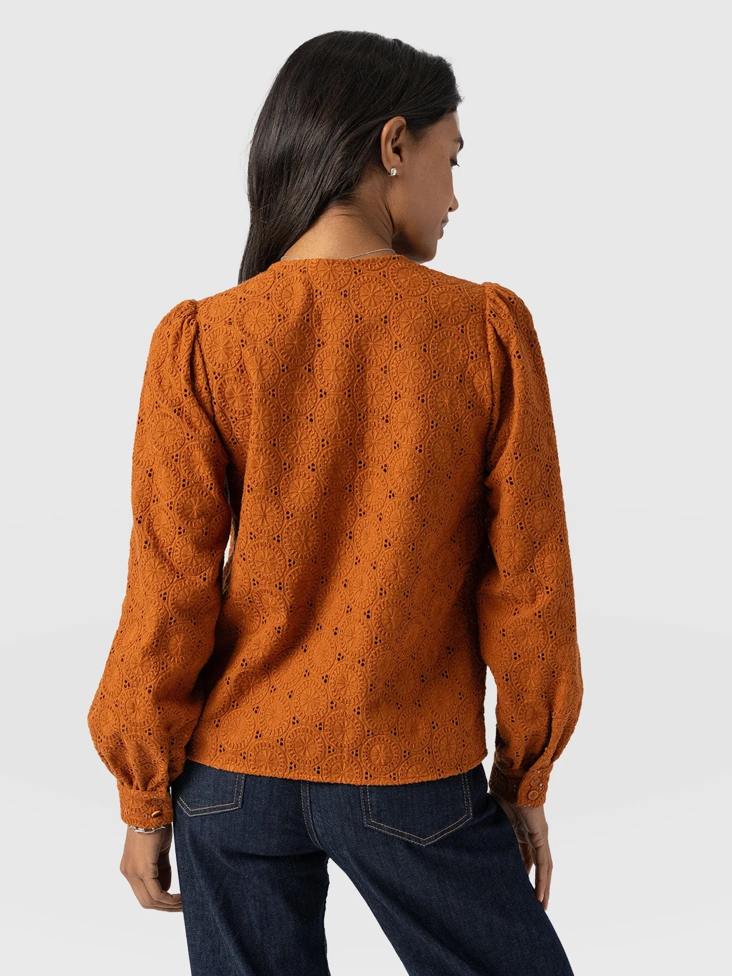 Tabitha Blouse - Tan