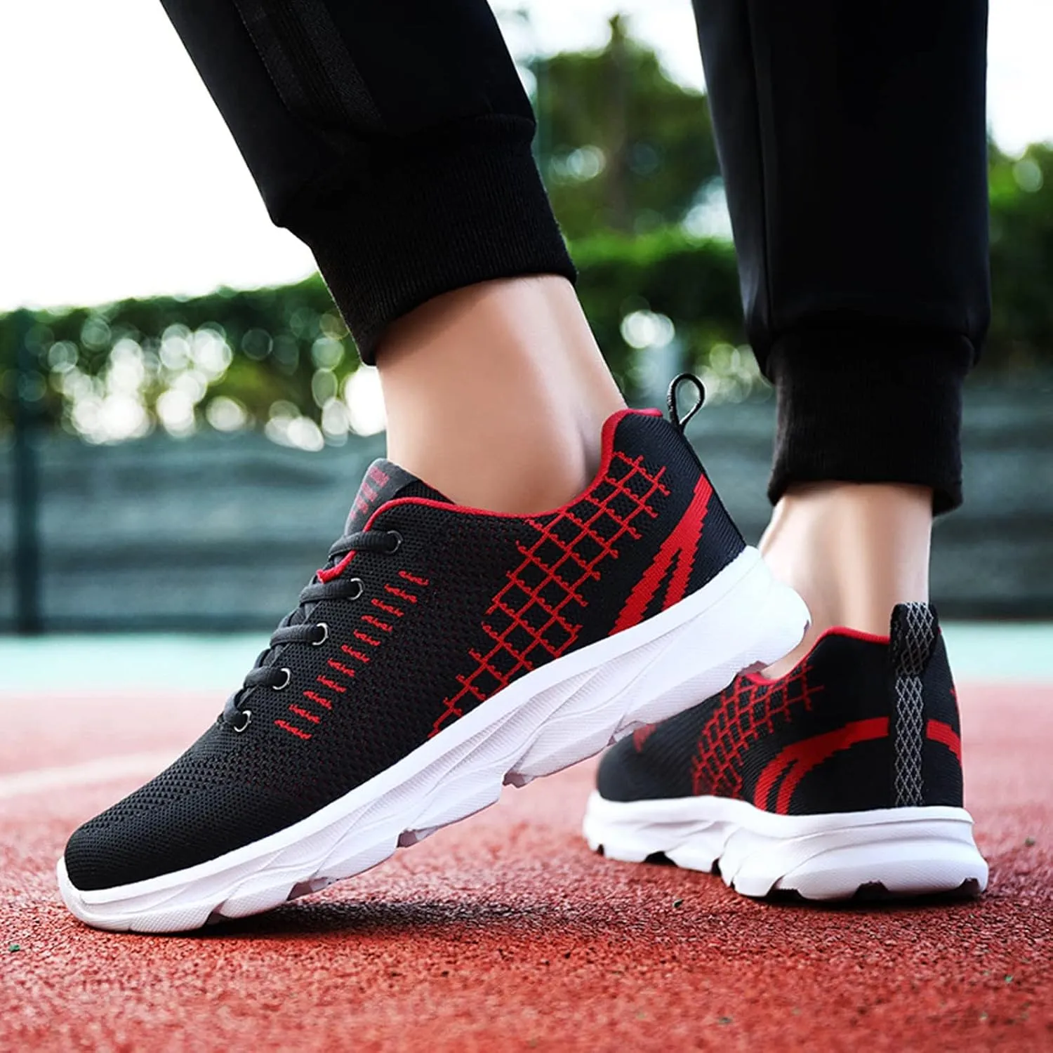 Women's Lace Up Road Running Shoes Wide Athletic Tennis Running Shoes for Men Gym Men Casual Shoes Men Shoes Sneakers White Tennis Shoe Trainers Shoe